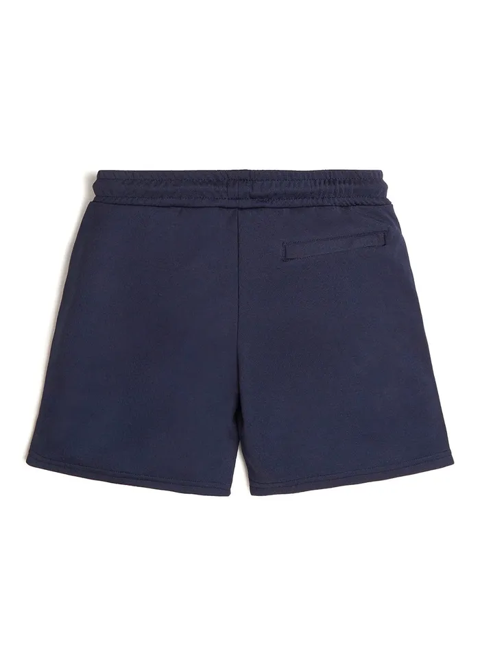 Kids Little Boy GUESS Blue Sonic Mesh Shorts 414