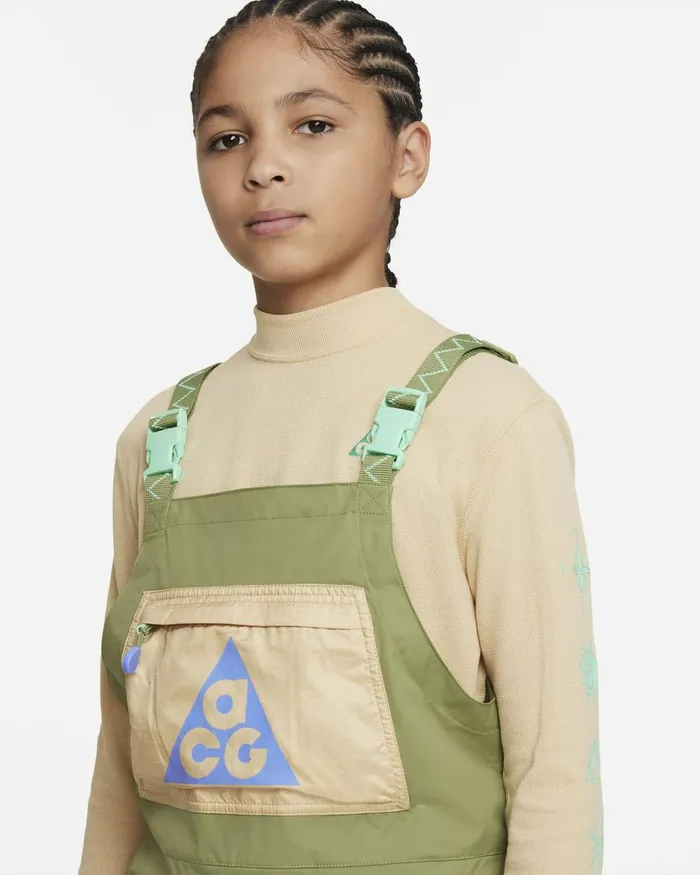 Kids Nike All Clothing ACG StormFIT 039Ramona Falls039 Alligatorsesamegreen Glowlight Thistle