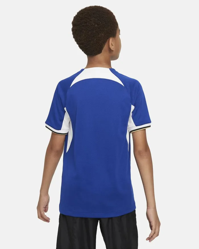Kids Nike All Clothing Chelsea FC 202324 Stadium Home Rush Bluewhiteclub Gold