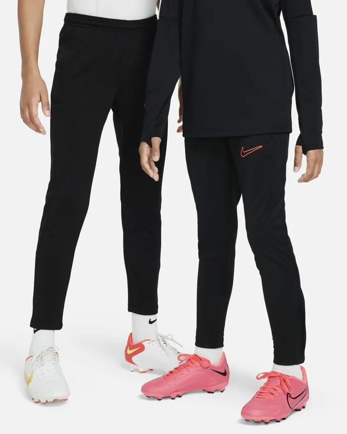 Kids Nike All Clothing DriFIT Academy23 Blackblackbright Crimsonbright Crimson
