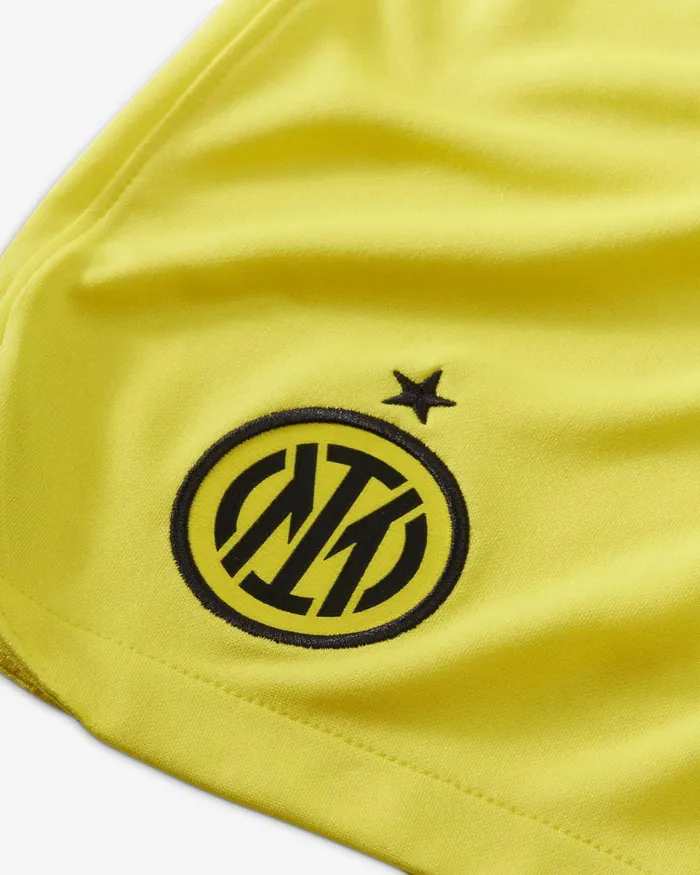 Kids Nike All Clothing Inter Milan 202223 Stadium Third Vibrant Yellowvibrant Yellowblack