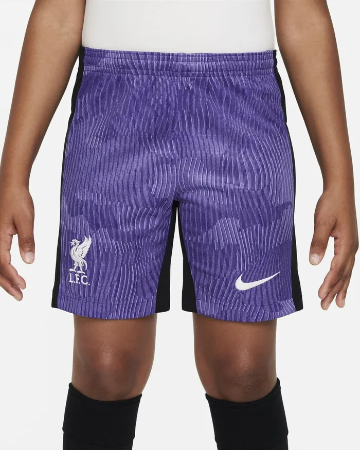 Kids Nike All Clothing Liverpool FC 202324 Stadium Third Space Purplecourt Purplewhite