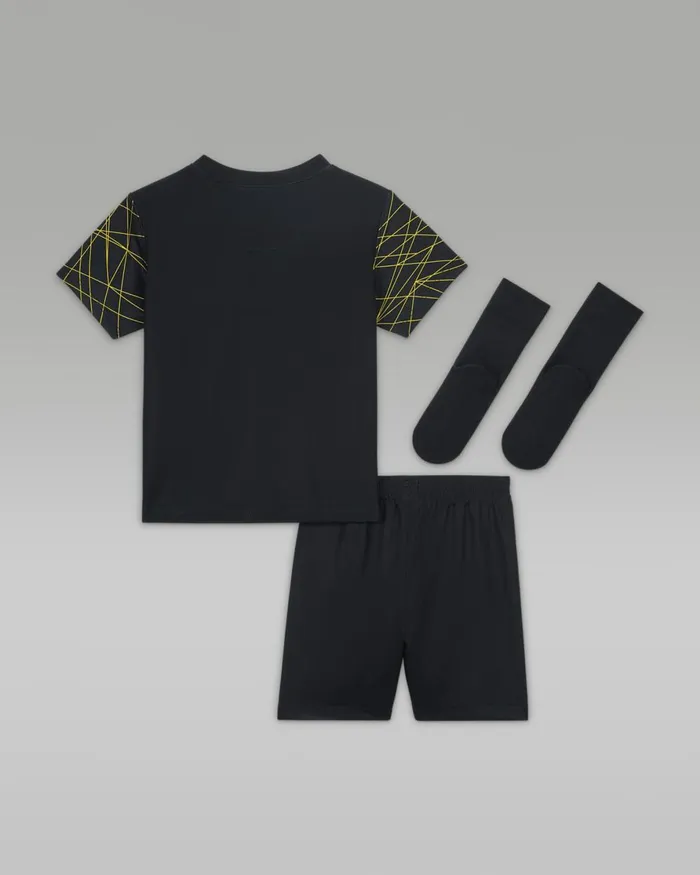 Kids Nike All Clothing Paris SaintGermain 202223 Fourth Blacktour Yellowtour Yellow