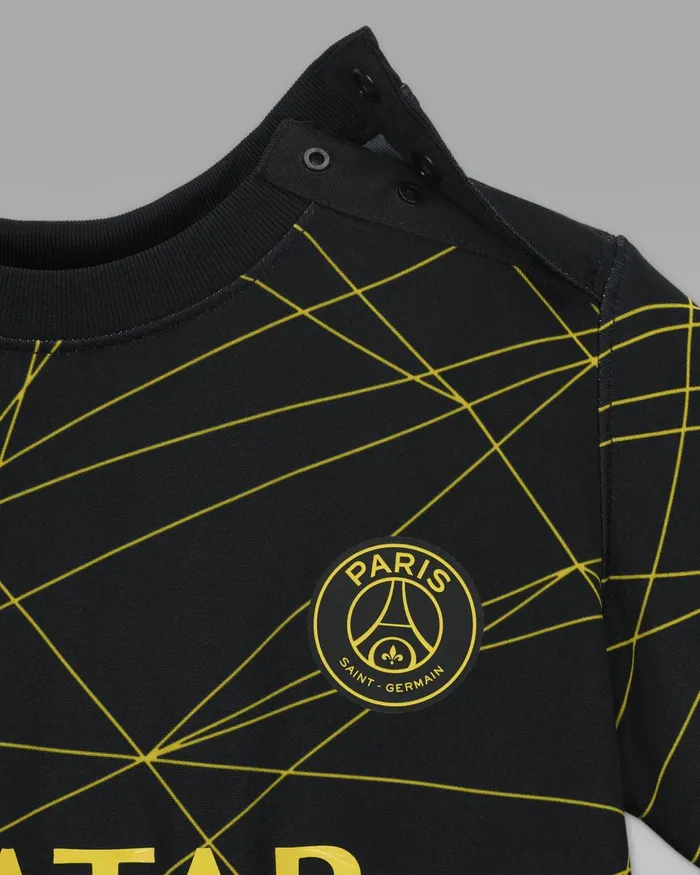 Kids Nike All Clothing Paris SaintGermain 202223 Fourth Blacktour Yellowtour Yellow