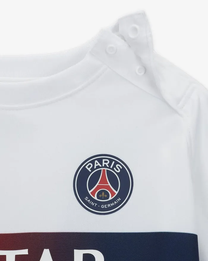Kids Nike All Clothing Paris SaintGermain 202324 Away Whitemidnight Navymidnight Navy