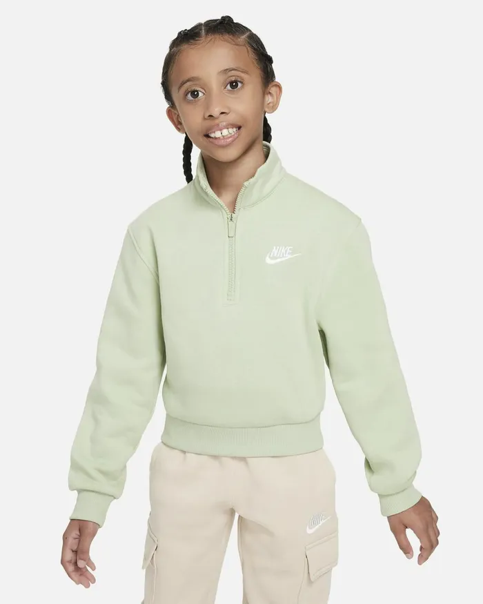 Kids Nike All Clothing Sportswear Club Fleece Honeydewwhite