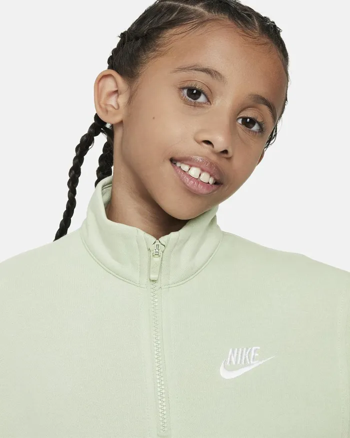 Kids Nike All Clothing Sportswear Club Fleece Honeydewwhite