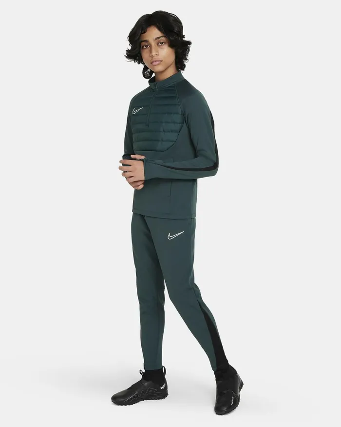 Kids Nike All Clothing ThermaFIT Academy Deep Jungleblack