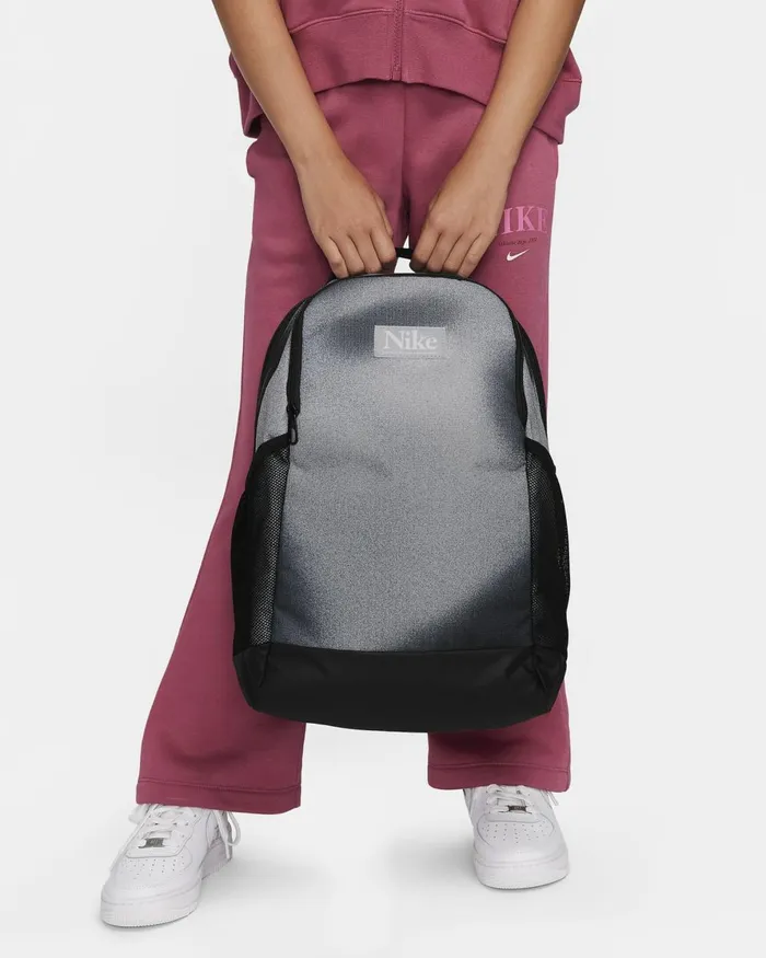 Kids Nike Bags And Backpacks Brasilia Blackblackwhite