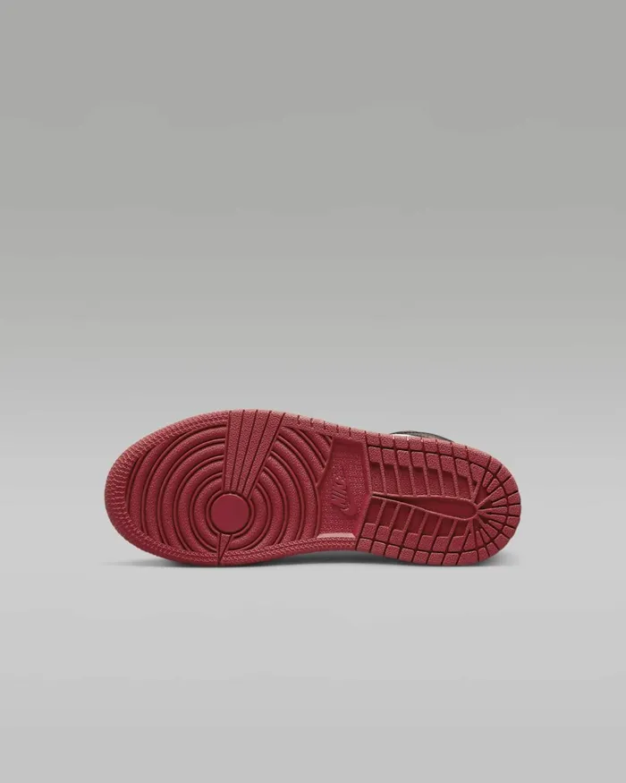 Kids Nike Jordan Jordan 1 Mid Whiteblackgym Red
