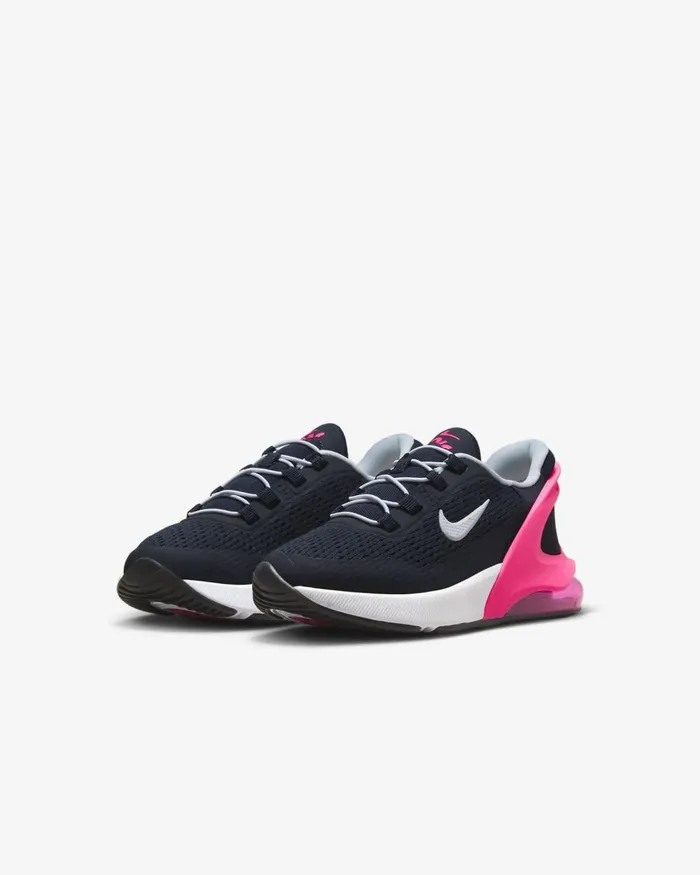 Kids Nike Younger Kids 3 8211 7 Years Air Max 270 GO Dark Obsidianfierce Pinkwhite
