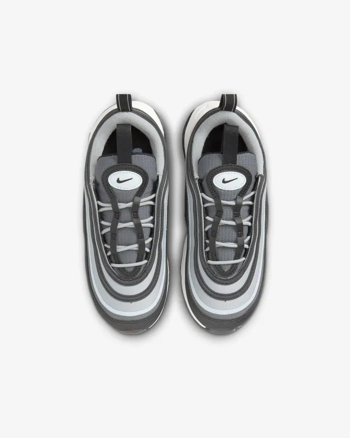 Kids Nike Younger Kids 3 8211 7 Years Air Max 97 Blackiron Greysummit Whiteblue Tint