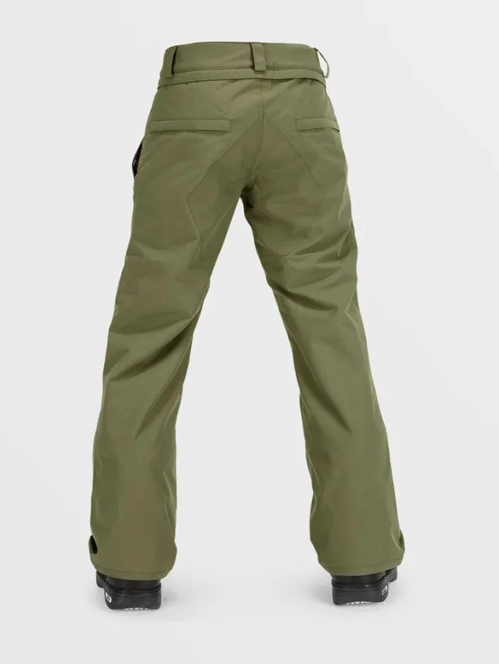 Kids Pants Volcom Freakin Chino Youth Insulated Pants 8211 Military