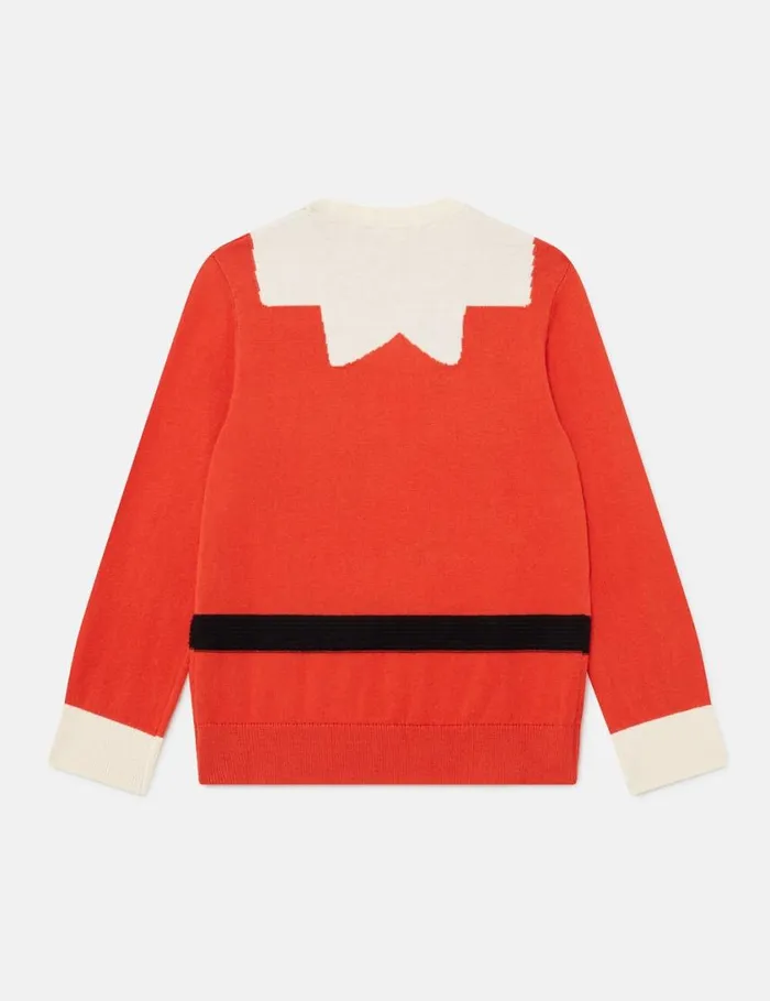 Kids Santas Elf Knitted Sweater Red Stella McCartney TShirts And Sweatshirt Kids Santas Elf Knitted Sweater Red Stella McCartney TShirts And Sweatshirt