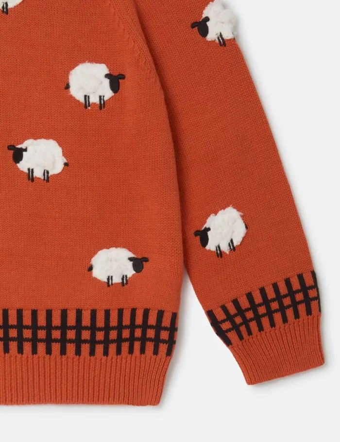 Kids Sheep Appliqu Cardigan Red Stella McCartney Sweaters and Cardigans Kids Sheep Appliqu Cardigan Red Stella McCartney Sweaters and Cardigans