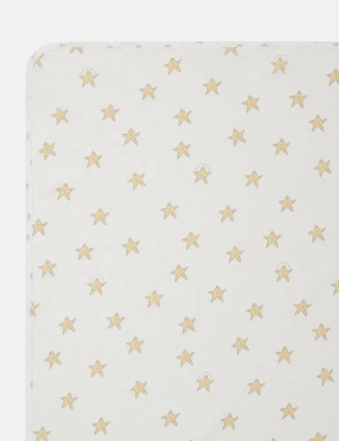 Kids Smiling Stella Star Print Reverisble Blanket Ivoryyellow Stella McCartney Newborn 0 8211 24 Months Kids Smiling Stella Star Print Reverisble Blanket Ivoryyellow Stella McCartney Newborn 0 8211 24 Months