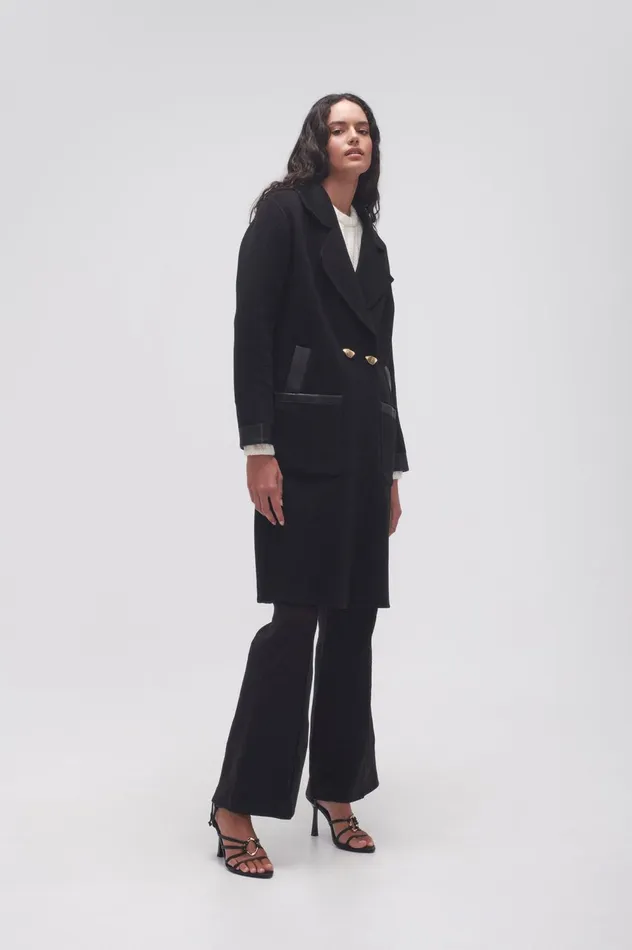 Kingston Coat Black Women Aje Blazers Jackets 038 Coats