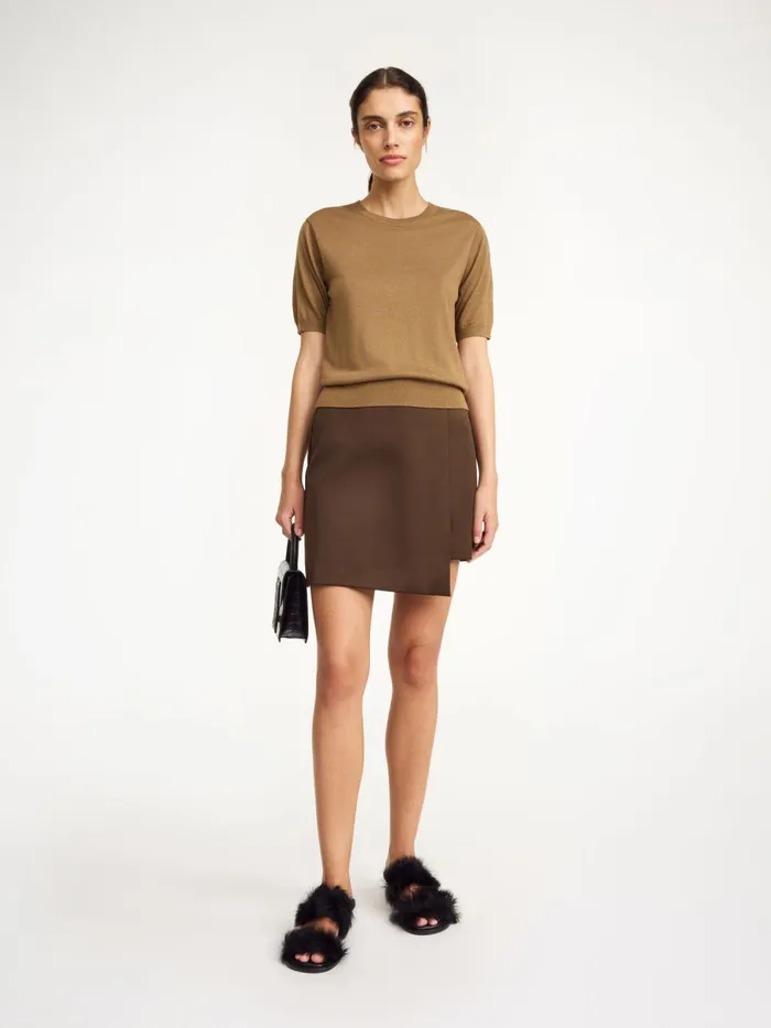 Knitwear Women By Malene Birger Lelle Sweater Light Brown