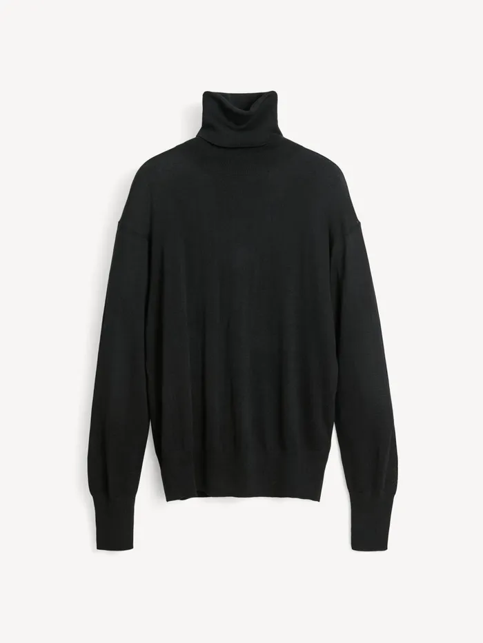 Knitwear Women By Malene Birger Mohsen Turtleneck Sweater Black Knitwear Women By Malene Birger Mohsen Turtleneck Sweater Black