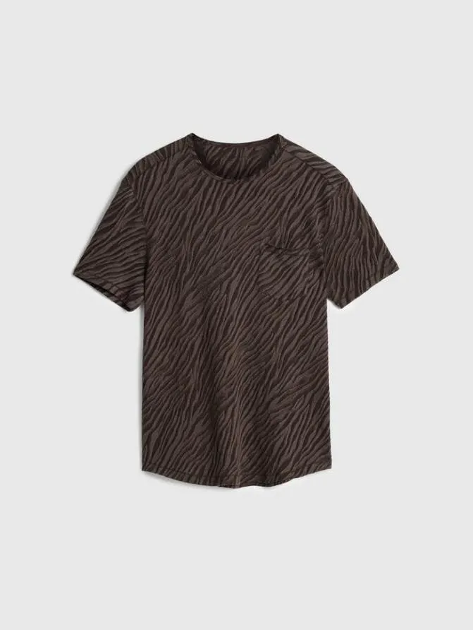 KUHL CREWNECK Black Clothing John Varvatos TShirts
