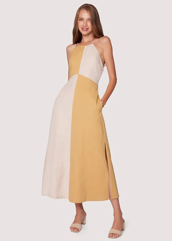 La Crme Maxi Dress Creamsand Women Lost Wander Dresses