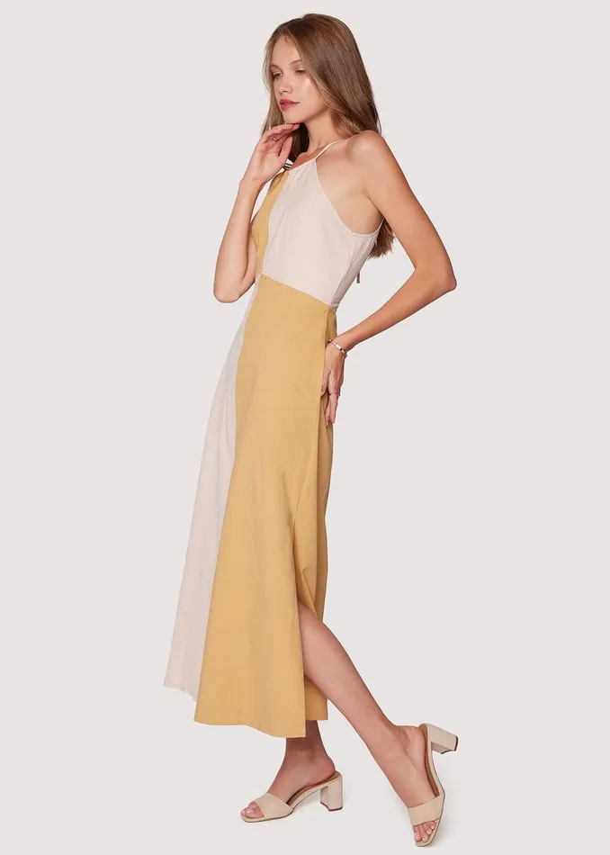 La Crme Maxi Dress Creamsand Women Lost Wander Dresses