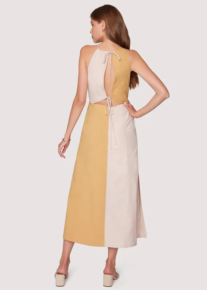 La Crme Maxi Dress Creamsand Women Lost Wander Dresses