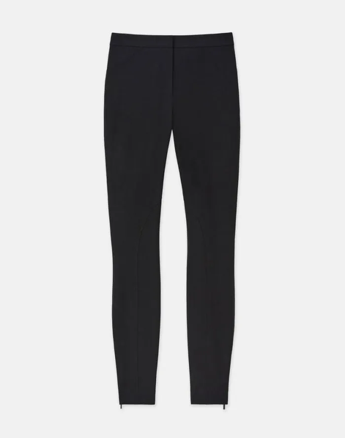 Lafayette 148 New York Jodhpur Cloth Leonard Legging Black Ready To Wear Pants and Shorts
