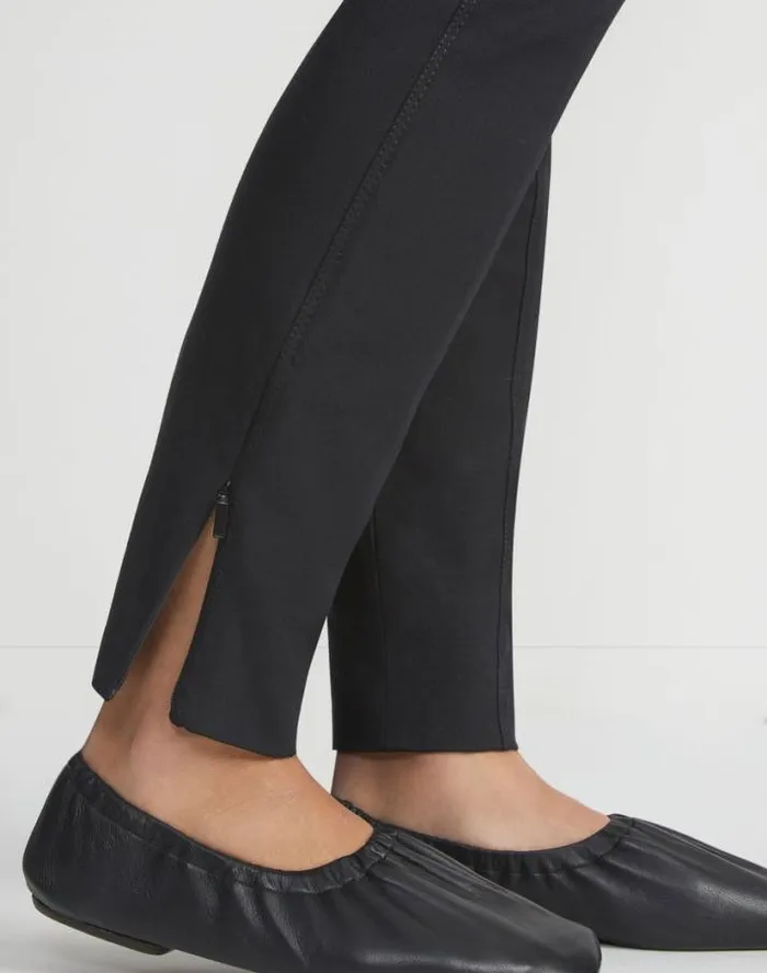 Lafayette 148 New York Jodhpur Cloth Leonard Legging Black Ready To Wear Pants and Shorts