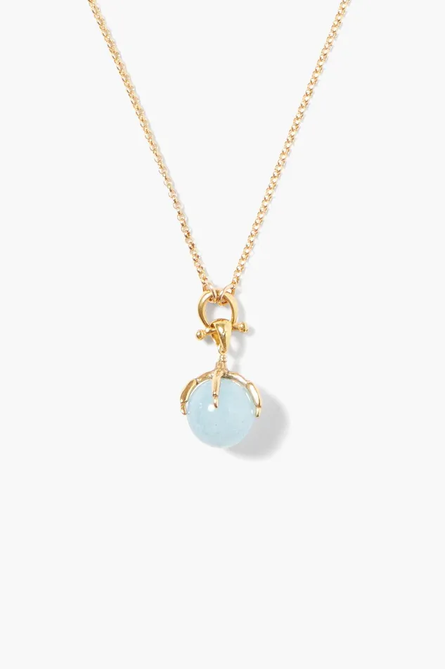 Lark Pendant Necklace Aquamarine Women Chan Luu Necklaces