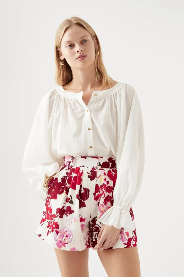 Le Corsaire Blouse White Women Aje Tops