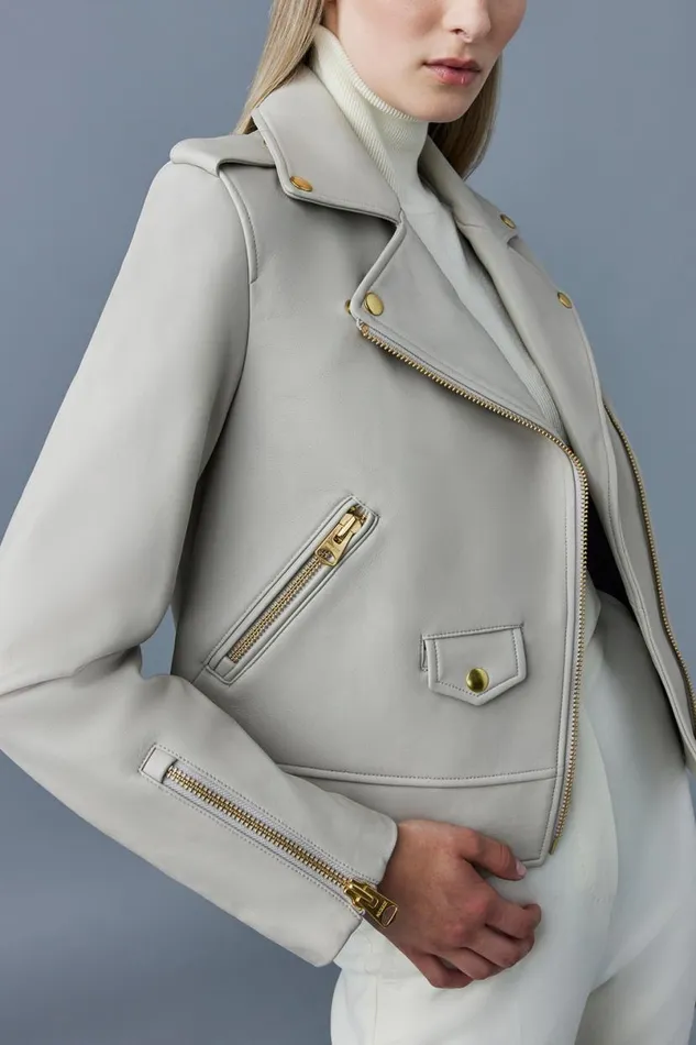 Leather Jackets Women Mackage BAYA R Leather Biker Jacket Black Leather Jackets Women Mackage BAYA R Leather Biker Jacket Black