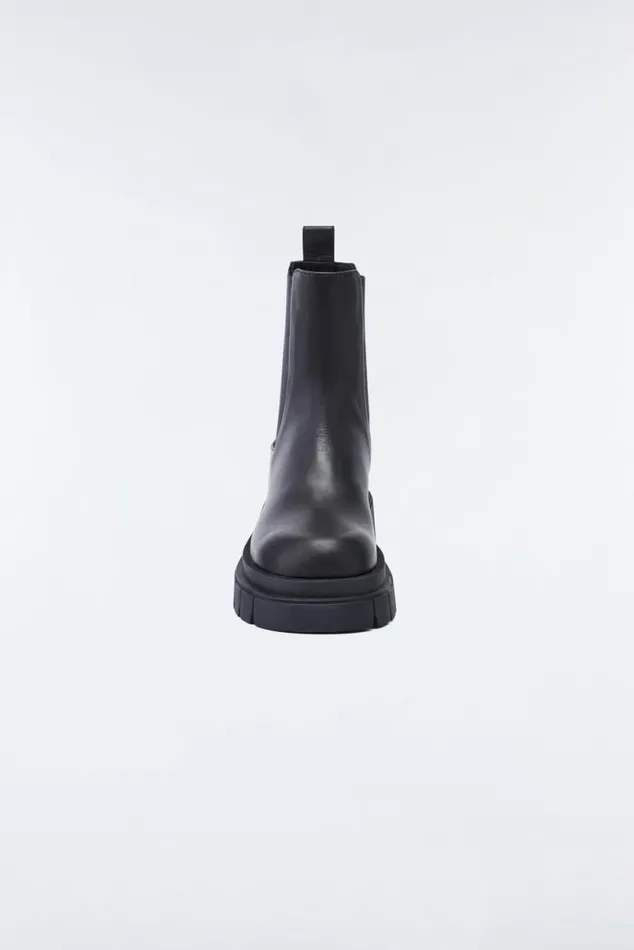 Leather Lined Boots Men Mackage STORM Shearlinglined R Leather Chelsea Boot For Men Black