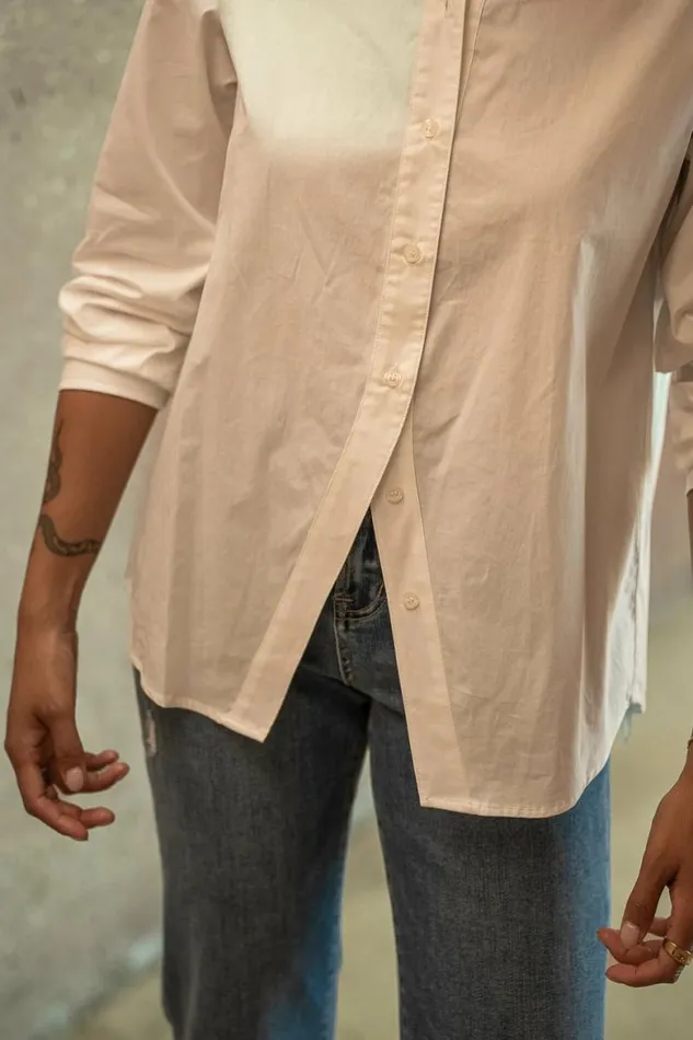 Lesia Button Up 8211 FINAL SALE White Women Bohme Tops