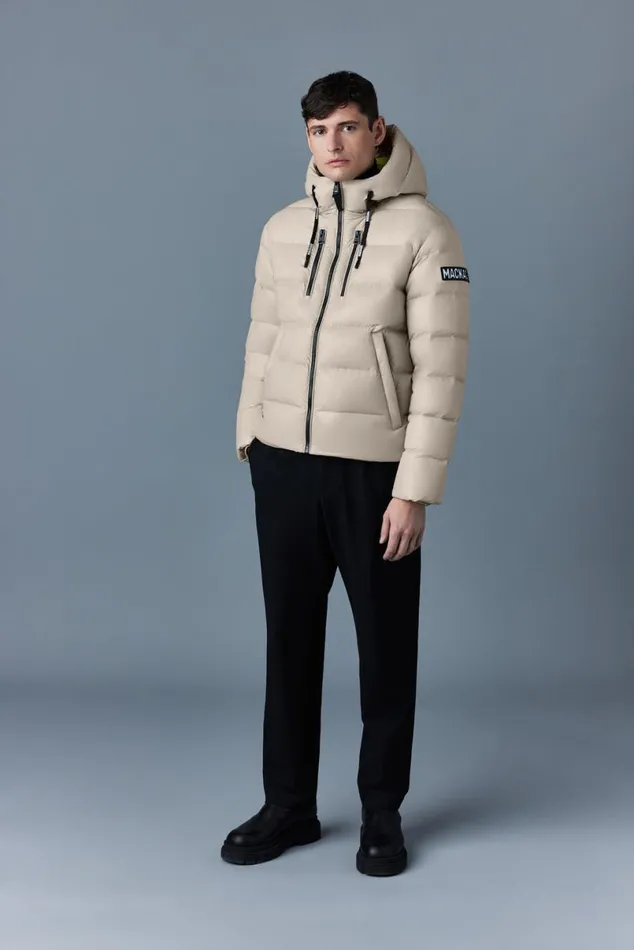 Light Down Jackets Men Mackage VICTOR Lustrous Light Down Jacket With Hood For Men Black Light Down Jackets Men Mackage VICTOR Lustrous Light Down Jacket With Hood For Men Black