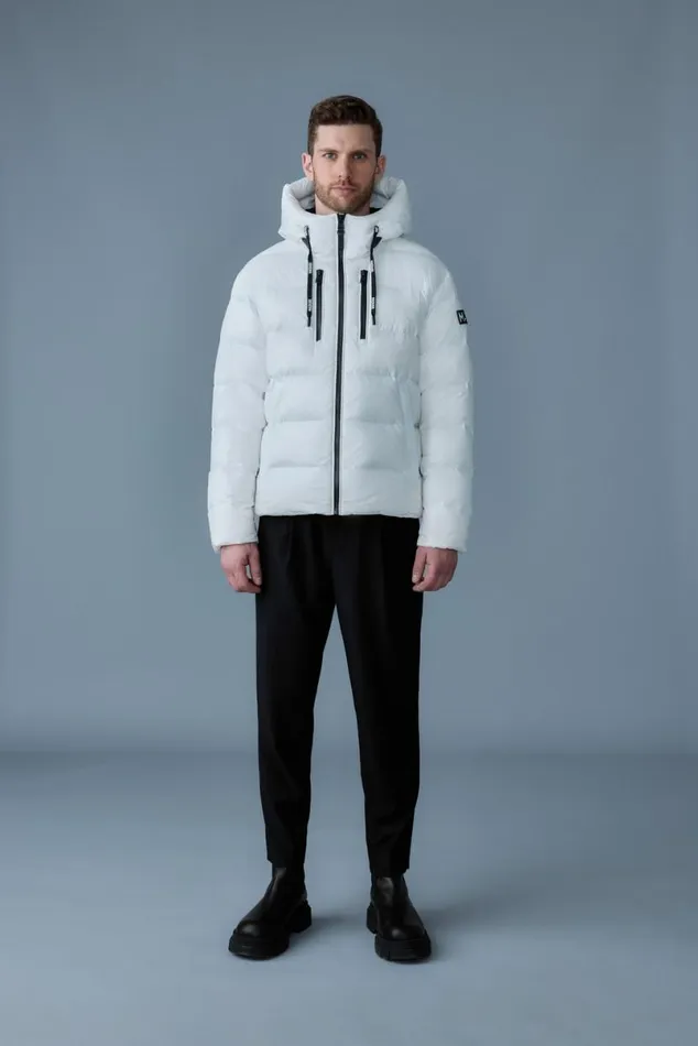 Light Down Jackets Men Mackage VICTOR Lustrous Light Down Jacket With Hood For Men Black Light Down Jackets Men Mackage VICTOR Lustrous Light Down Jacket With Hood For Men Black