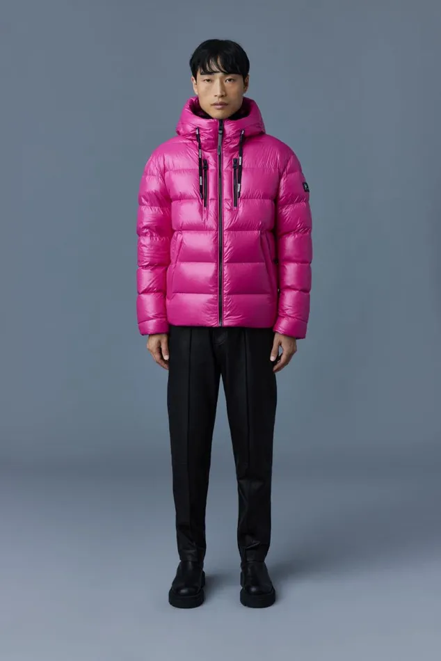 Light Down Jackets Men Mackage VICTOR Lustrous Light Down Jacket With Hood For Men Black Light Down Jackets Men Mackage VICTOR Lustrous Light Down Jacket With Hood For Men Black