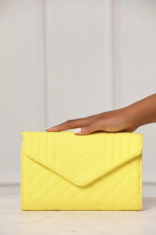 Lilly039s Kloset Bags Women Take Me Out Purse Yellow FINAL SALE