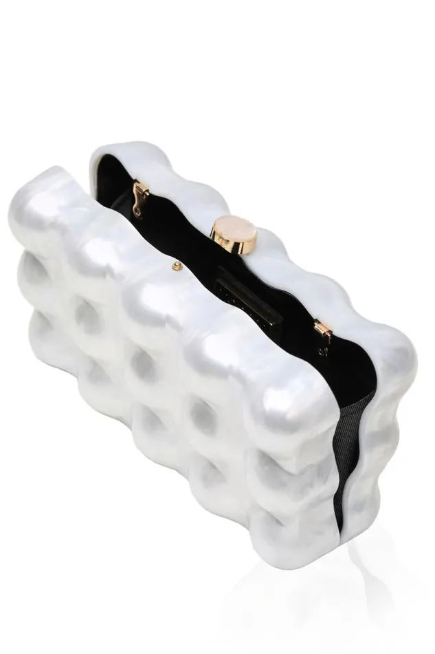 Lilly039s Kloset Bags Women Waverly Bubble Bag White