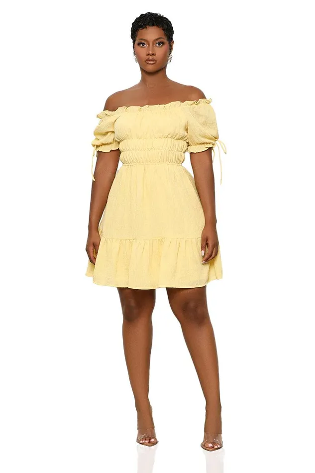 Lilly039s Kloset Dresses Women Summers Best Baby Doll Dress Yellow