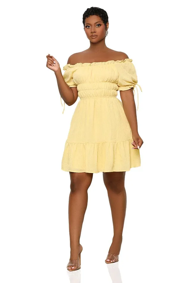 Lilly039s Kloset Dresses Women Summers Best Baby Doll Dress Yellow
