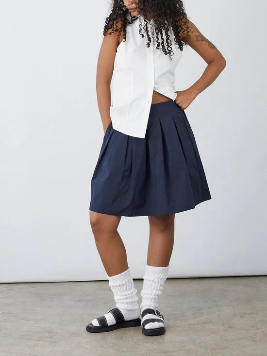 Lisa Says Gah Luna Skirt Navy Women Bottoms