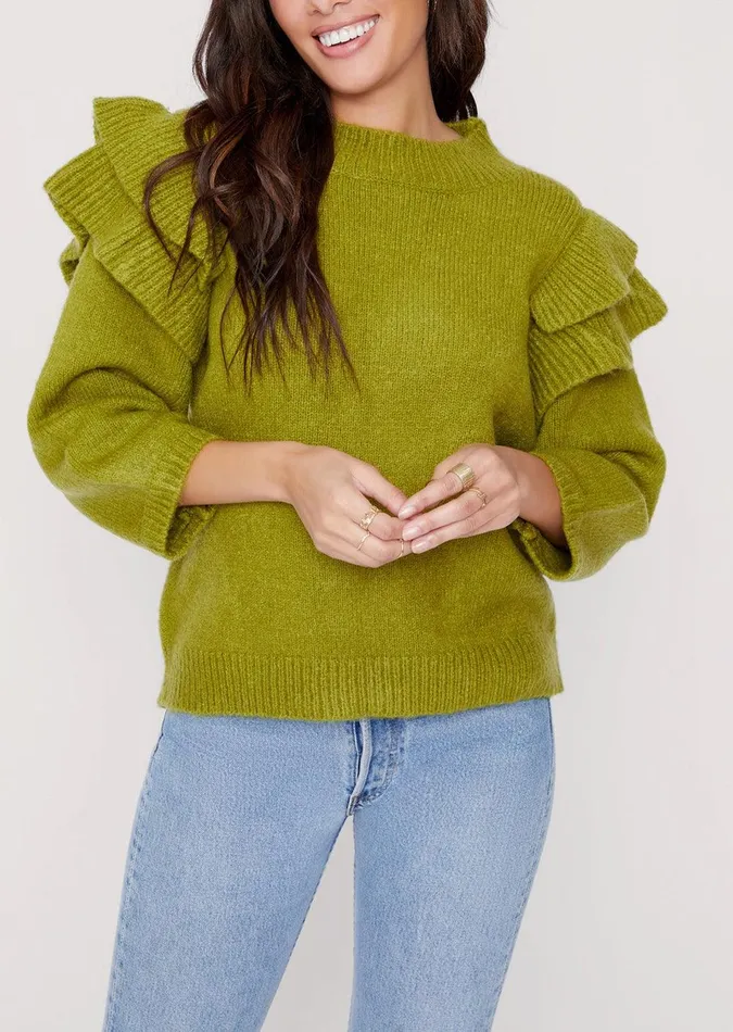Literary Lover Orian Sweater Moss Women Lost Wander Sweaters