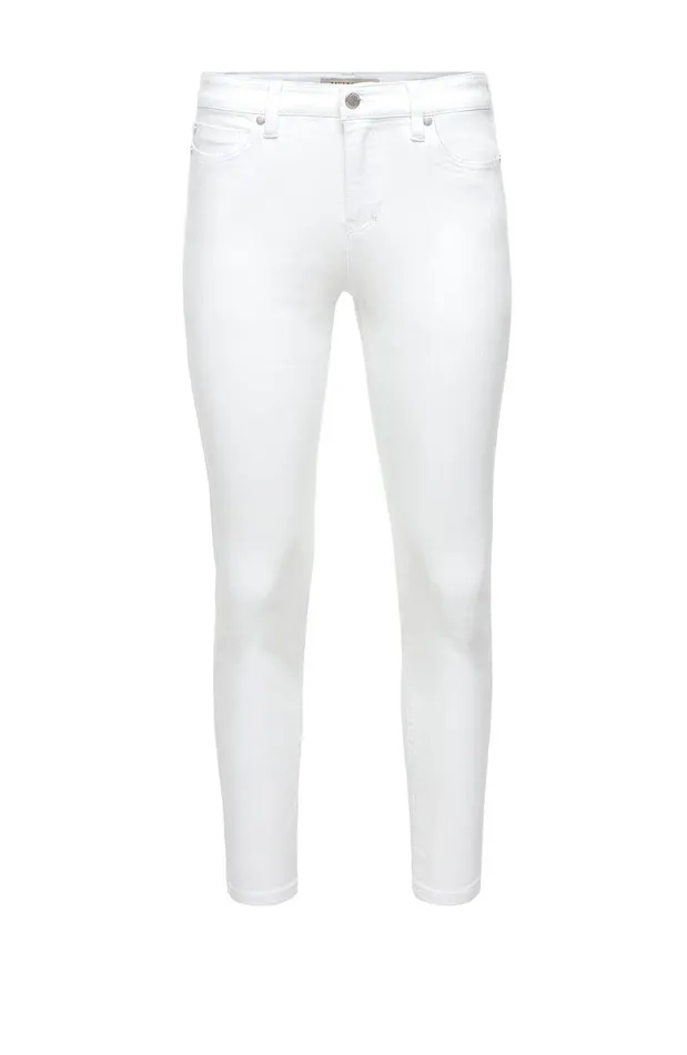 Liverpool Los Angeles ABBY ANKLE SKINNY STRETCH ECO Bright White Women SKINNY