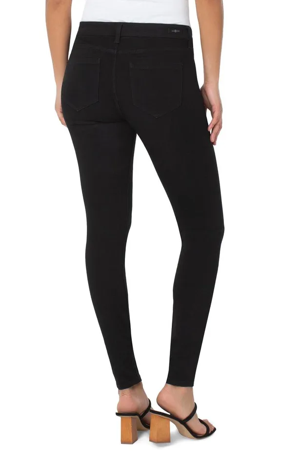 Liverpool Los Angeles ABBY SKINNY SILKY SOFT ECO Black Rinse Women SKINNY