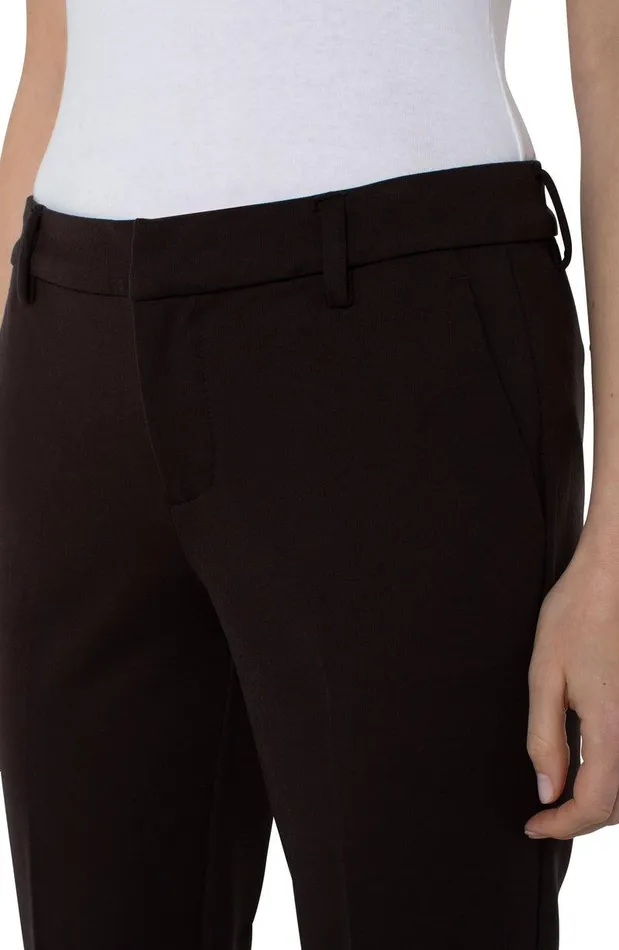 Liverpool Los Angeles KELSEY KNIT TROUSER SUPER STRETCH PONTE Java Women TROUSERS