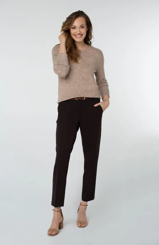 Liverpool Los Angeles KELSEY KNIT TROUSER SUPER STRETCH PONTE Java Women TROUSERS