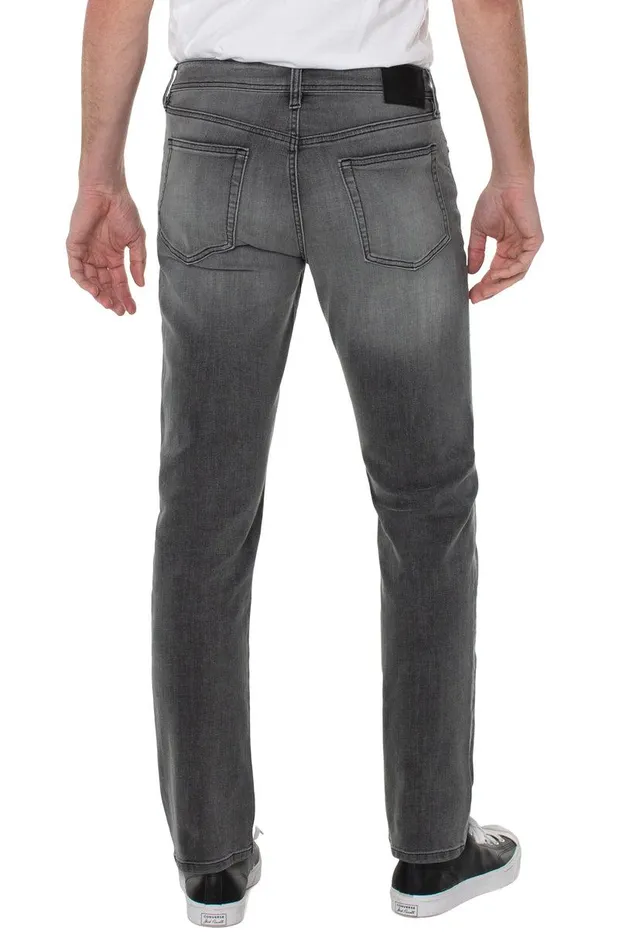 Liverpool Los Angeles KINGSTON MODERN STRAIGHT BLACK DENIM ECO La Fayette Men JEANS