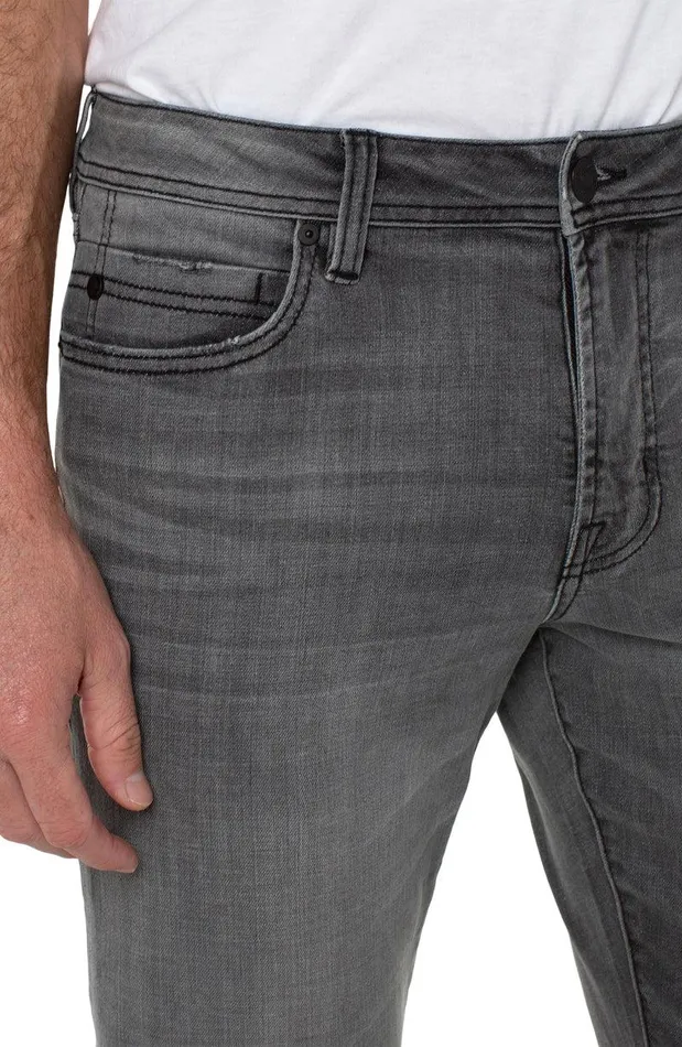 Liverpool Los Angeles KINGSTON MODERN STRAIGHT BLACK DENIM ECO La Fayette Men JEANS