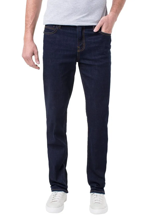 Liverpool Los Angeles KINGSTON MODERN STRAIGHT CROSSHATCH COOLMAX Modern Rinse Men JEANS
